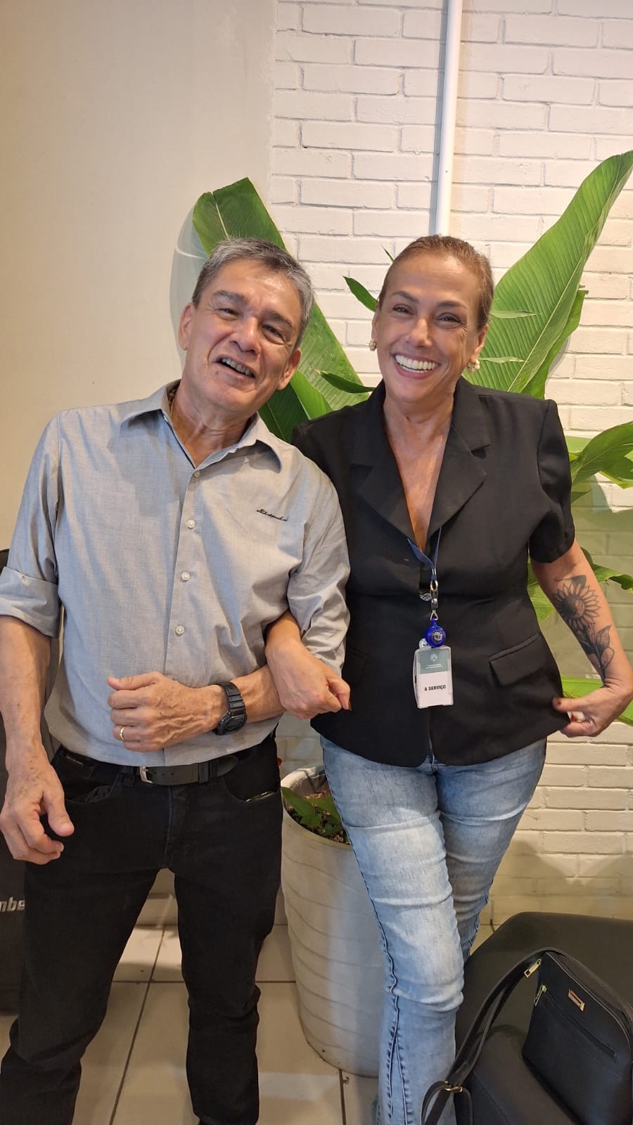Denize e Luiz Augusto: a maturidade nos torna mais feliz.